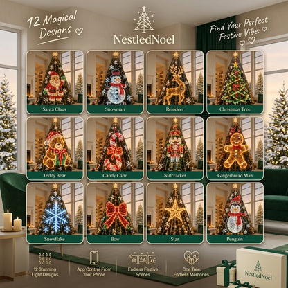 NestledNoel | Weihnachtsbaum LED-Lichter