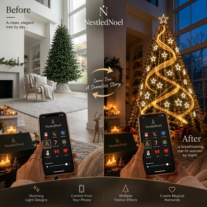 NestledNoel | Weihnachtsbaum LED-Lichter